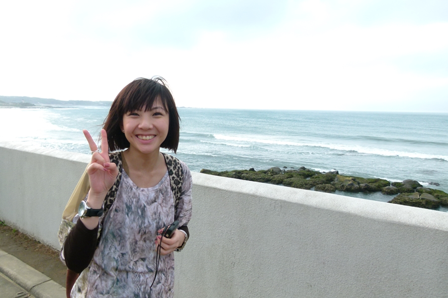 miki 来自香港 一个人到台湾来玩 拍摄地点 幸福