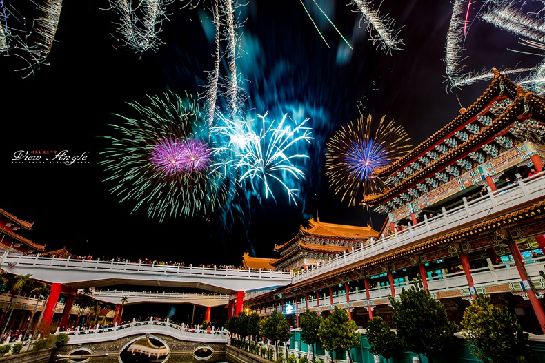 鹿耳门圣母庙 花火迎春 迓春牛~高空烟火 - 201