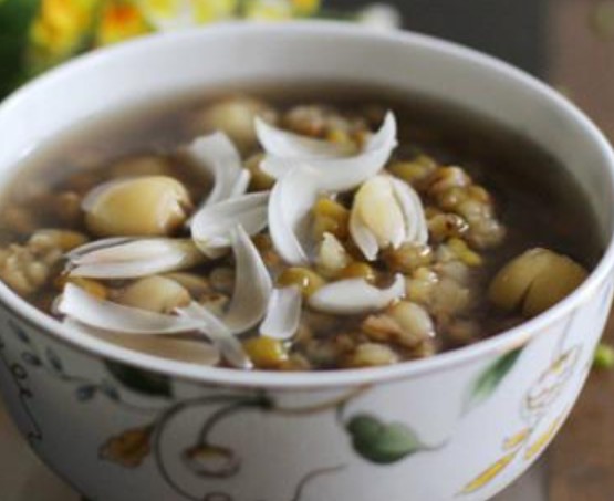 百合綠豆湯